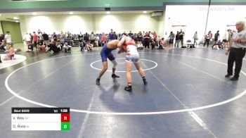 152 lbs Consi Of 32 #2 - Vandavian Way, NY vs Damarion Ross, IA