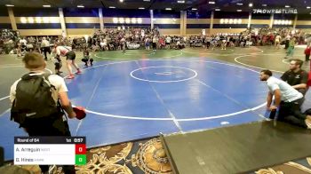 215 lbs Round Of 64 - Arenyhv Arreguin, Western High School vs Gavin Hines, Hawkeye/Speakeasy WC