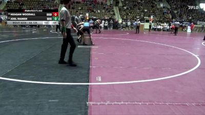 6A 126 lbs Cons. Round 3 - Joel Rainer, Northridge High School vs Keagan Woodall, Brookwood Jr-Sr