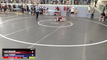 71 lbs Cons. Round 2 - Cole Hansen, Soldotna Whalers Wrestling Club vs Liam Brower, Interior Grappling Academy