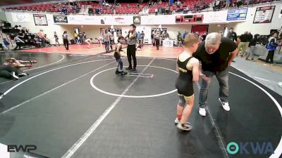 83-90 lbs Rr Rnd 3 - Carver Kirby, Jay Wrestling Club vs Dallin Swan, IRONMEN Wrestling Club