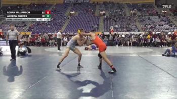 165 lbs Semis & 1st Wrestleback (8 Team) - Andrew Supers, Baldwin Wallace vs Logan Williamson, RIT