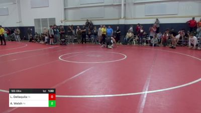 165-O lbs Final - Lane Dellaquila, PA vs Anthony Welsh, PA