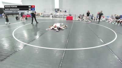 150 lbs Kozad Porter, Team Wyoming Black vs Alex Oedekoven, South Dakota Blue