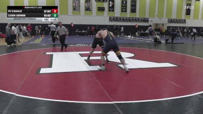 197 lbs Quarterfinal - Pj Casale, Rutgers-Unattached vs Coen Grimm, WVU Unattached