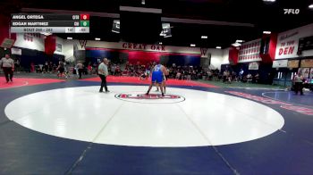 285 lbs Cons. Round 1 - Angel Ortega, Citrus Hill vs Edgar Martinez, Chino