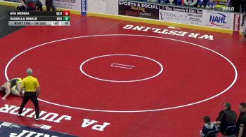 150 lbs Final - Ava Hrinda, West Mifflin vs Isabella Hinkle, Bensalem