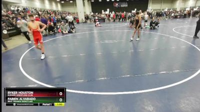 110 lbs Cons. Round 3 - Fabien Alvarado, Best Trained Wrestling vs Ryker Houston, Elevate Wrestling Club