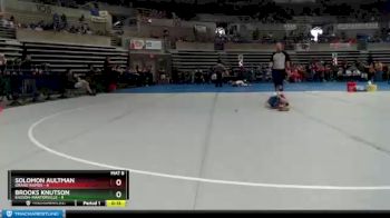 60 lbs Placement (4 Team) - Brooks Knutson, Kasson-Mantorville vs Solomon Aultman, Grand Rapids