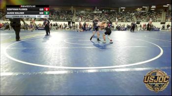 80 lbs Consi Of 16 #2 - Xzayvian Flores, Glory Wrestling Academy vs Jaxon Walker, Harrah Little League Wrestling