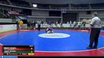 5 lbs Quarterfinal - Trent Gilham, Springville vs Brody Mizzell, Saint Clair County