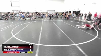 100 lbs Round 1 - Brooke Corrigan, Askren Wrestling Academy vs Kaelie Mabie-Wangerin, X-Factor Elite Wrestling