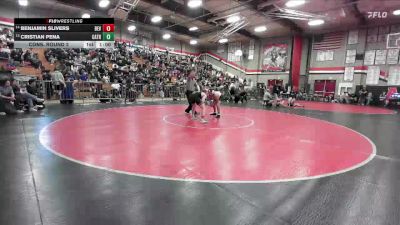 144 lbs Cons. Round 2 - Benjamin Slivers, Beverly Hills vs Cristian Pena, Cathedral City