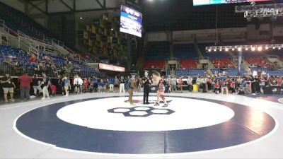 170 lbs Cons. Sub-rd Of 32 - Melina Georgas, NY vs TorRina Rushing, FL