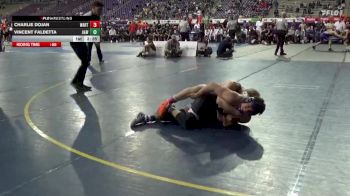 157 lbs Quarters & 1st Wb (16 Team) - Charlie Dojan, Wartburg vs Vincent Faldetta, Johnson & Wales (RI)