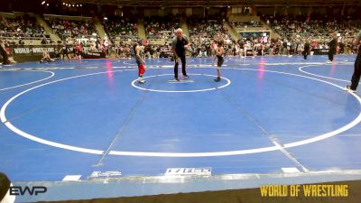 58 lbs 3rd Place - Uriah Guebara, Maize Wrestling Club vs Ivan Baulovic, Hobbs Elite