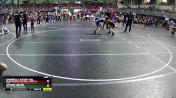 126 lbs Champ. Round 1 - Ayvree Abler, Wayne Wrestling Club vs Gabrielle Yager-Hill, Grand Island Legacy Girls Wrestling Club