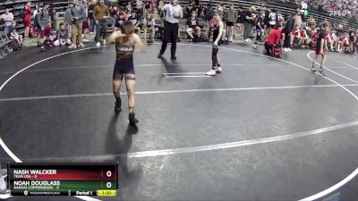 75 lbs Round 2 (6 Team) - Noah Douglass, Kansas Copperheads vs Nash Walcker, Team USA