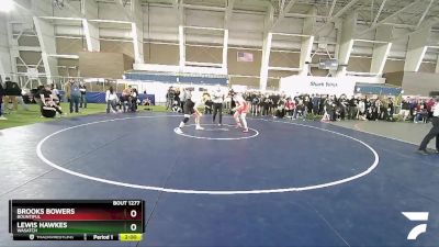 190 lbs 3rd Place Match - Brooks Bowers, Bountiful vs Lewis Hawkes, Wasatch