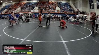 190 lbs Cons. Round 4 - Harlem Bell, Calvert Hall College vs Samson Daniel, McDonogh School