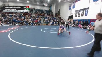 125 lbs 1st Place Match - Catherine Hendricks, Torrington vs Gillian Holman, Glenrock