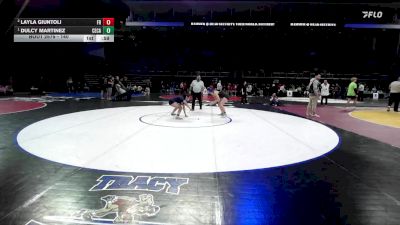 140 lbs Cons. Semi - Layla Giuntoli, Fred C Beyer vs Dulcy Martinez, Central Catholic