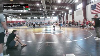 155 lbs Round 2 (12 Team) - Zane Cuellar, Garnet Valley vs Fernando Avellan, Yale St