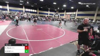 Quarterfinal - Alejandro Reyes, Arroyo vs Nathaniel Kroll, Dominator Wrestling