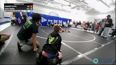 80/85 lbs Semifinal - Camden Cloyd, Lexington Wrestling Club vs Noah Green, Standfast