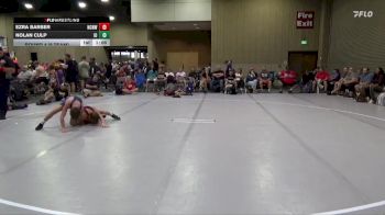 108 lbs Round 4 (6 Team) - Ezra Barber, NC National Team White vs Nolan Culp, Indiana Outlaws