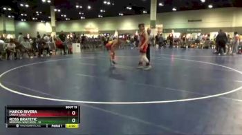 126 lbs Round 5 (6 Team) - Ross Bratetic, Nebraska Wave Hogs vs Marco Rivera, Land O` Lakes