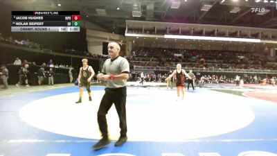 215 lbs Champ. Round 1 - Jacob Hughes, Ripon vs Nolan Seipert, Del Oro