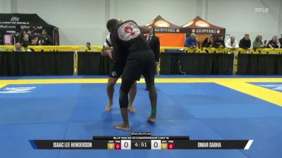 Omar Sabha vs Isaac Lee Henderson 2026 Pan IBJJF Jiu-Jitsu No-Gi Championship