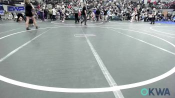 95-115 lbs Rr Rnd 5 - Xamena Rivera Perez, Lone Grove Takedown Club vs Parker McSperitt, Geary Youth Wrestling