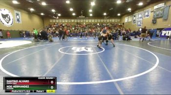126 lbs Champ. Round 3 - Santino Alvaro, Santa Ynez vs Noe Hermandez, Hoover