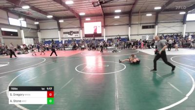 116 lbs Quarterfinal - Samantha Gregory, Bronco WC vs Addison Stone, Arizona Heat