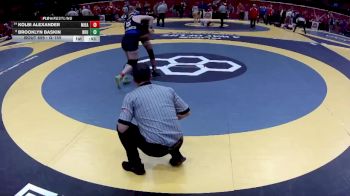 G-155 lbs Cons. Round 1 - Kolbi Alexander, G-Miami East vs Brooklyn Baskin, G-Brush