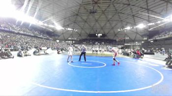 3A 126 lbs 1st Place Match - Elijah Cater, Silas vs Jayson Bonnett, Mt. Spokane