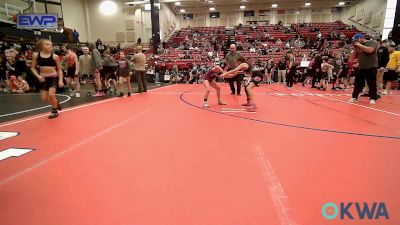 70 lbs Rr Rnd 3 - Kisley Kaulait, Sisters On The Mat Purple vs Hadleigh Ray, Husky Girls