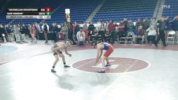 106 lbs Final - Maximillian Shvartsman, Burlington vs Sam Winship, Central Catholic