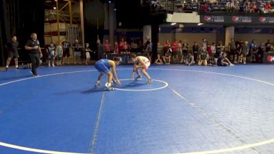 100 lbs Cons. Sub-semis - Titus Slaughter, Ironclad Wrestling Club vs Estevan Maximo Jr., Cyclones Wrestling & Fitness