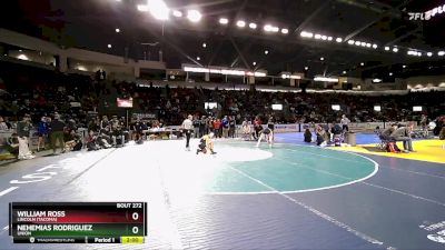 126 lbs Champ. Round 2 - William Ross, Lincoln (Tacoma) vs Nehemias Rodriguez, Union