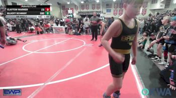 110 lbs Rr Rnd 2 - Clayton Warner, Sallisaw Takedown Club vs Elliott Schmidt, Broken Arrow Wrestling Club
