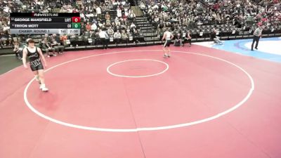 6A 165 lbs Champ. Round 1 - George Mansfield, Layton vs Triton Mott, Copper Hills