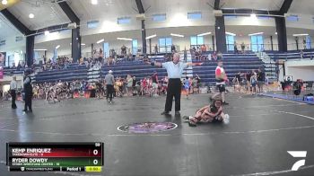 50 lbs Round 3 (8 Team) - Kemp Enriquez, Takedown Elite vs Ryder Dowdy, Storm Wrestling Center