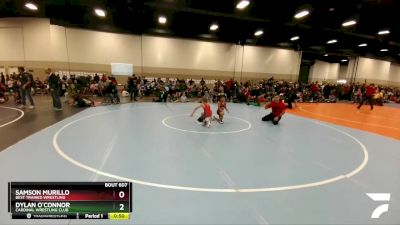 70-71 lbs Round 2 - Dylan O`Connor, Cardinal Wrestling Club vs Samson Murillo, Best Trained Wrestling
