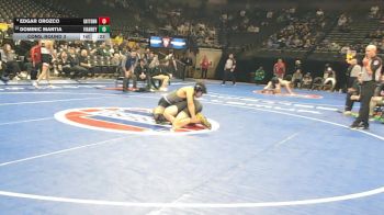 165 Class 3 lbs Cons. Round 3 - Dominic Mantia, Vianney vs Edgar Orozco, Raytown