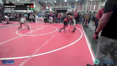 131 lbs Rr Rnd 3 - Terico Leslie, Tulsa North Mabee Stampede vs Gabriel Joy, Van Buren Matdawgs