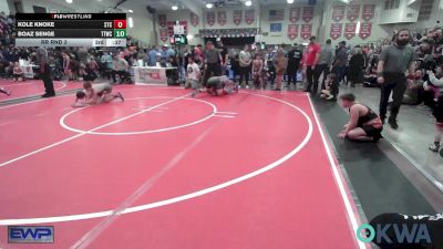 131 lbs Rr Rnd 3 - Terico Leslie, Tulsa North Mabee Stampede vs Gabriel Joy, Van Buren Matdawgs