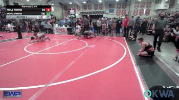 131 lbs Rr Rnd 3 - Terico Leslie, Tulsa North Mabee Stampede vs Gabriel Joy, Van Buren Matdawgs